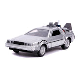 Zurück in die Zukunft II Hollywood Rides Diecast Modell 1/32 DeLorean Time Machine - Smalltinytoystore