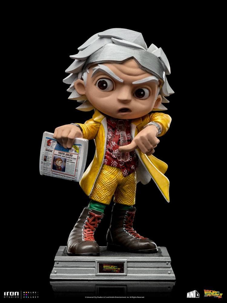Zurück in die Zukunft II Mini Co. PVC Figur Doc Brown 15 cm - Smalltinytoystore