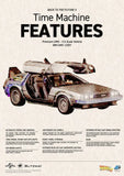 Zurück in die Zukunft II Premium UMS 1/6 Zeitmaschine Time Machine 74 cm Blitzway - Smalltinytoystore