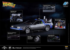 Zurück in die Zukunft II Premium UMS 1/6 Zeitmaschine Time Machine 74 cm Blitzway - Smalltinytoystore