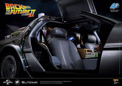 Zurück in die Zukunft II Premium UMS 1/6 Zeitmaschine Time Machine 74 cm Blitzway - Smalltinytoystore