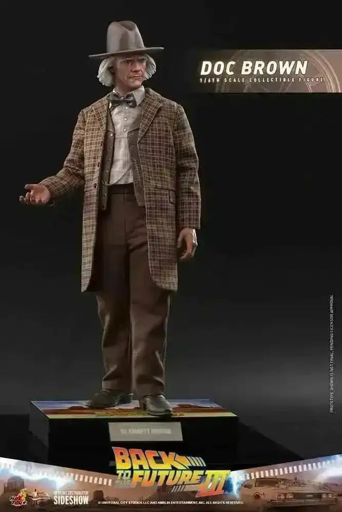 Zurück in die Zukunft III Movie Masterpiece 1/6 Doc Brown 32 cm HOT TOYS - Smalltinytoystore