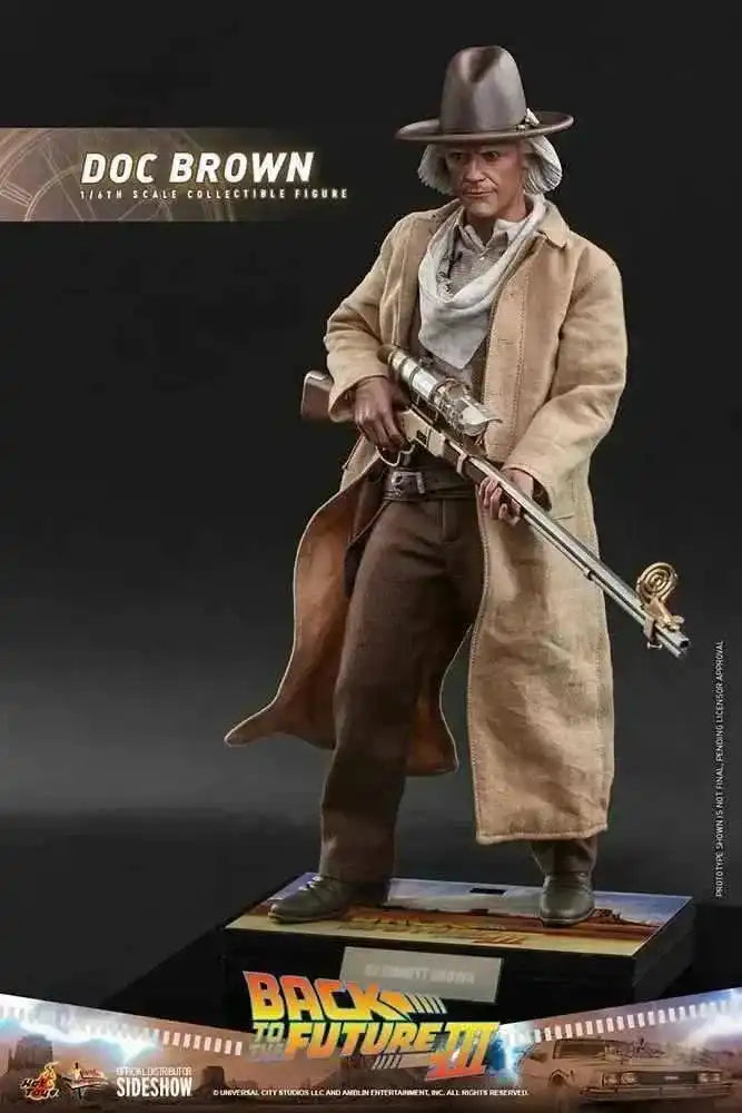 Zurück in die Zukunft III Movie Masterpiece 1/6 Doc Brown 32 cm HOT TOYS - Smalltinytoystore