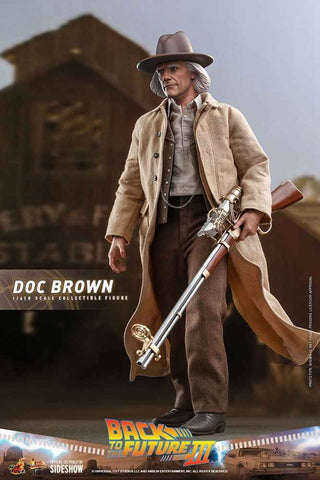 Zurück in die Zukunft III Movie Masterpiece 1/6 Doc Brown 32 cm - Smalltinytoystore