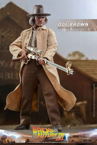 Zurück in die Zukunft III Movie Masterpiece 1/6 Doc Brown 32 cm - Smalltinytoystore