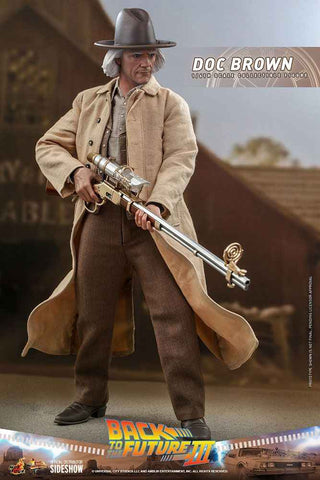 Zurück in die Zukunft III Movie Masterpiece 1/6 Doc Brown 32 cm - Smalltinytoystore