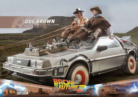 Zurück in die Zukunft III Movie Masterpiece 1/6 Doc Brown 32 cm - Smalltinytoystore