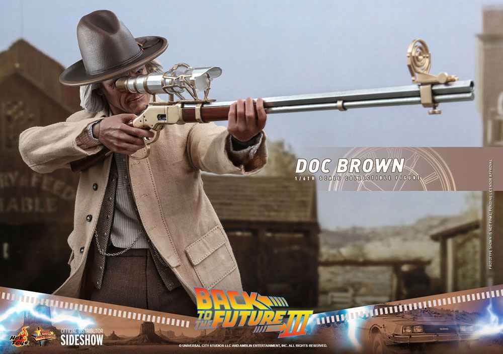 Zurück in die Zukunft III Movie Masterpiece 1/6 Doc Brown 32 cm - Smalltinytoystore