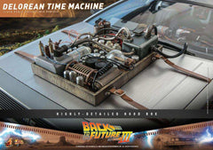 Zurück in die Zukunft III Movie Masterpiece Fahrzeug 1/6 DeLorean Time Machine 72 cm - Smalltinytoystore