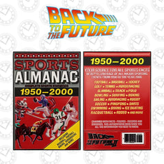 Zurück in die Zukunft Metallbarren Sport Almanac Limited Edition - Smalltinytoystore
