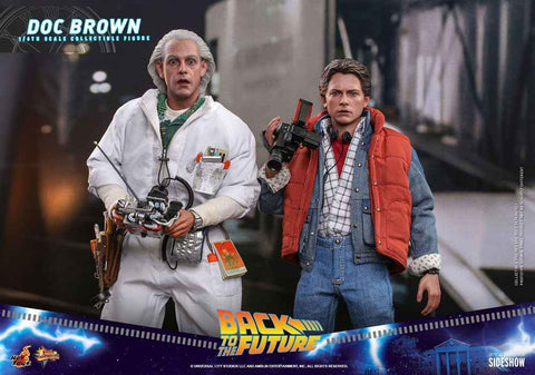 Zurück in die Zukunft Movie Masterpiece 1/6 Doc Brown 30 cm - Smalltinytoystore