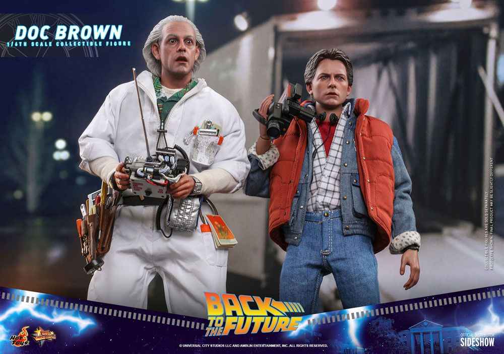 Zurück in die Zukunft Movie Masterpiece 1/6 Doc Brown 30 cm - Smalltinytoystore