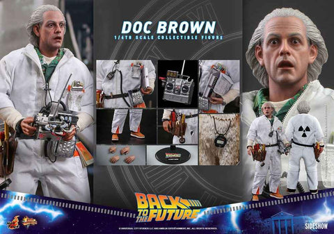 Zurück in die Zukunft Movie Masterpiece 1/6 Doc Brown 30 cm - Smalltinytoystore