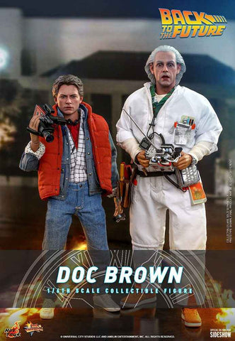 Zurück in die Zukunft Movie Masterpiece 1/6 Doc Brown 30 cm - Smalltinytoystore