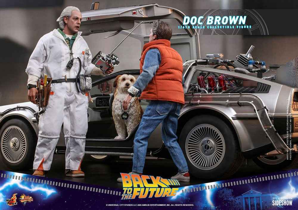 Zurück in die Zukunft Movie Masterpiece 1/6 Doc Brown 30 cm - Smalltinytoystore