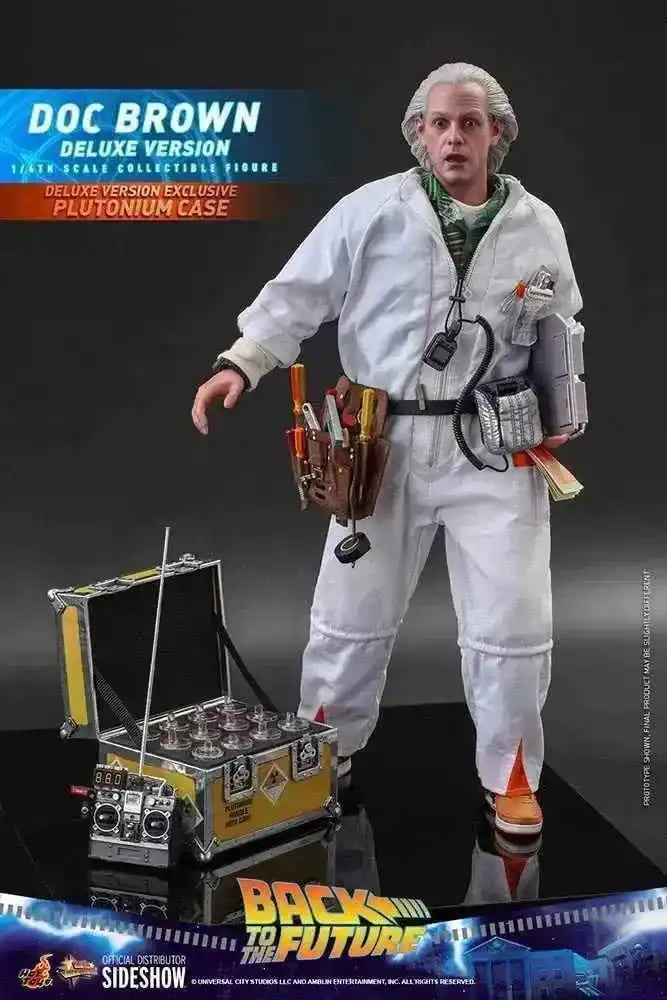 Zurück in die Zukunft Movie Masterpiece 1/6 Doc Brown (Deluxe Version) 30 cm HOT TOYS - Smalltinytoystore