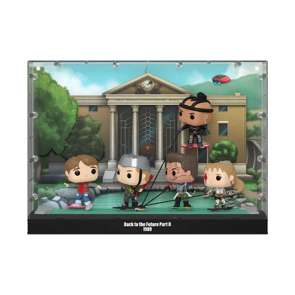 Zurück in die Zukunft POP Moments Deluxe Vinyl Figuren 5er-Pack Hoverboard - Smalltinytoystore