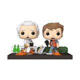 Zurück in die Zukunft POP Moments Vinyl Figuren Doc&Marty 9 cm - Smalltinytoystore