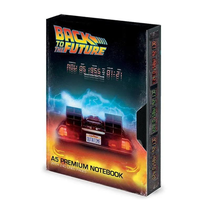 Zurück in die Zukunft Premium Notizbuch A5 Great Scott VHS - Smalltinytoystore