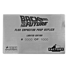 Zurück in die Zukunft Prop Replik 1/1 Flux Kompensator Limited Edition 40 cm - Smalltinytoystore