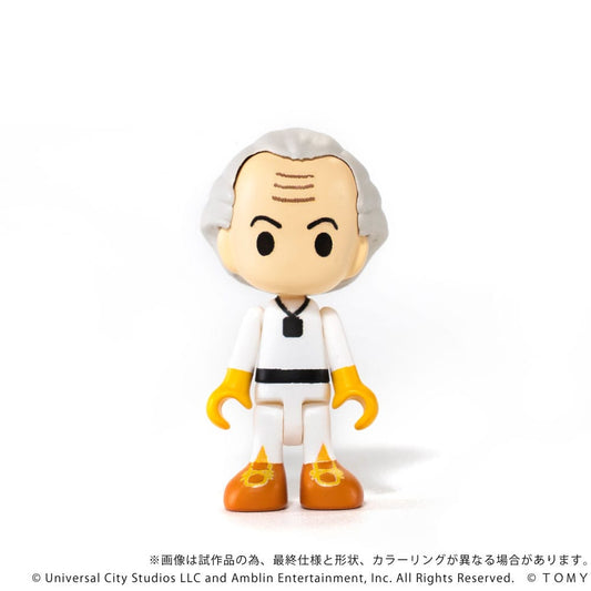 Zurück in die Zukunft Q-Village Fahrzeuge mit Minifiguren Time Machine Deluxe Set 9 cm - Smalltinytoystore