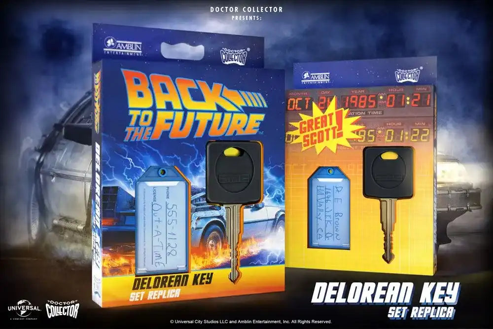 Zurück in die Zukunft Replik 1/1 DeLorean Autoschlüssel - Smalltinytoystore