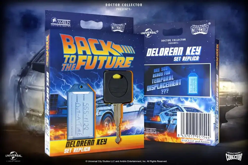 Zurück in die Zukunft Replik 1/1 DeLorean Autoschlüssel - Smalltinytoystore