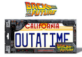 Zurück in die Zukunft Replik 1/1 ´Outatime´ DeLorean Nummernschild - Smalltinytoystore
