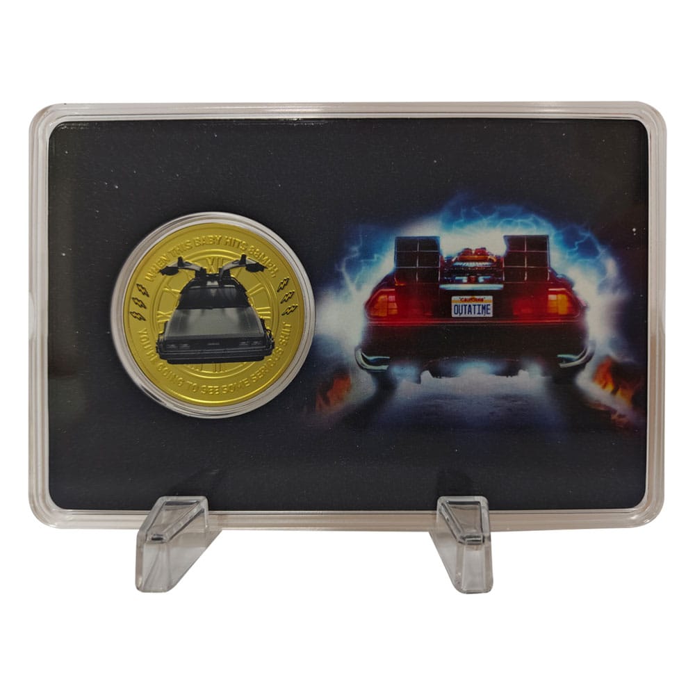 Zurück in die Zukunft Sammelmünze 40th Anniversary Limited Edition - Smalltinytoystore