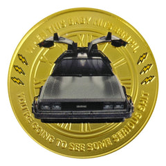 Zurück in die Zukunft Sammelmünze 40th Anniversary Limited Edition - Smalltinytoystore