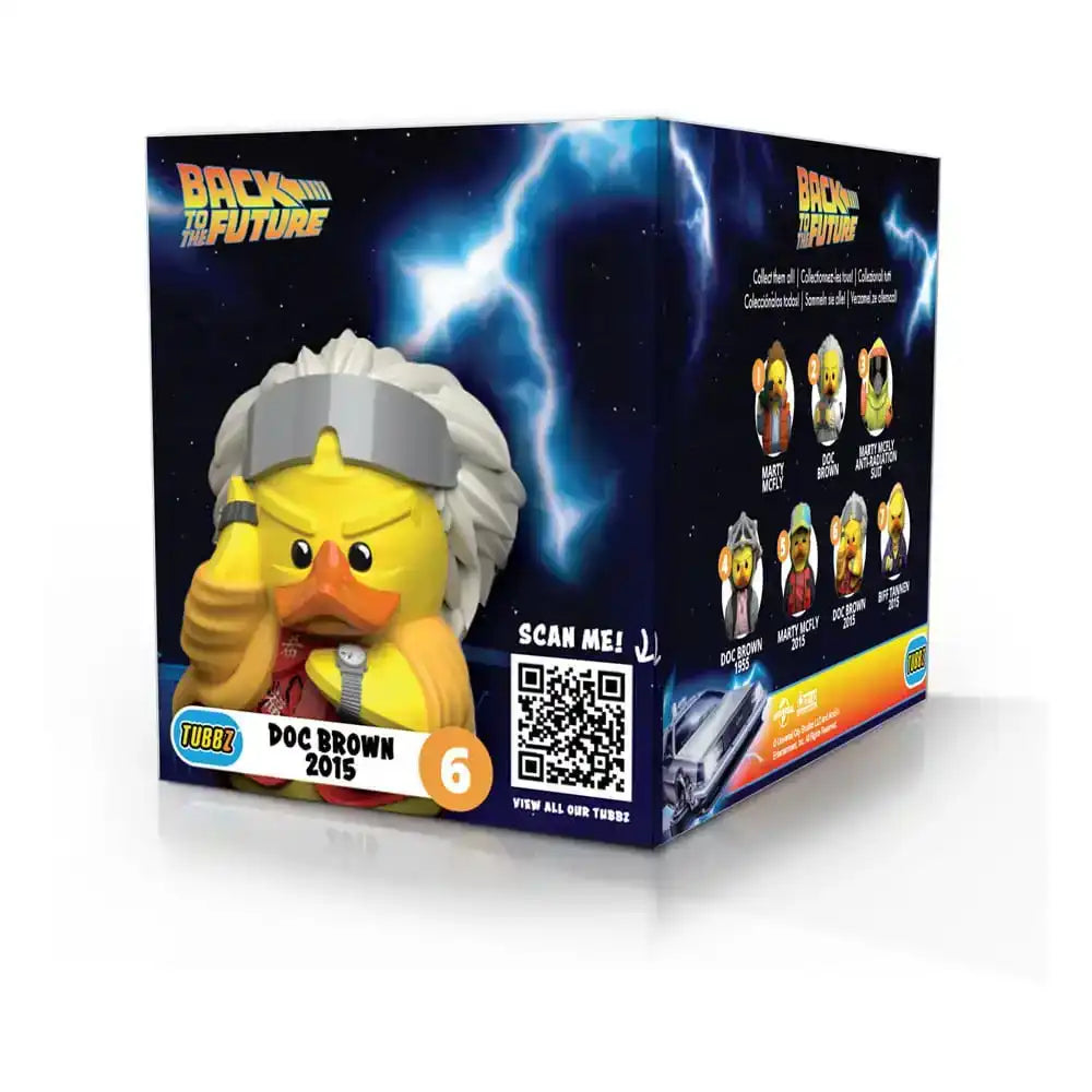 Zurück in die Zukunft Tubbz PVC Figur Doc Brown 2015 Boxed Edition 10 cm - Smalltinytoystore
