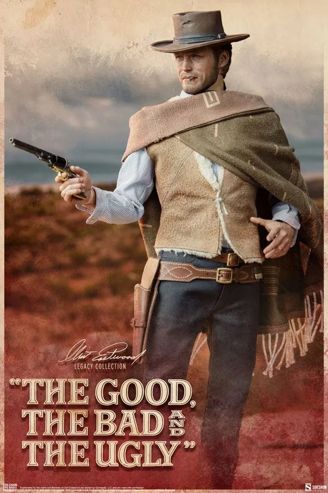 Zwei glorreiche Halunken Clint Eastwood Legacy Collection Actionfigur 1/6 The Man With No Name 30 cm - Smalltinytoystore