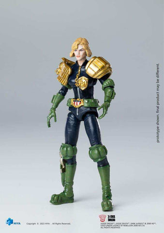 2000 AD Exquisite Mini Actionfigur 1/18 Judge Dredd Judge Anderson VS The Dark Judges 10 cm - Smalltinytoystore