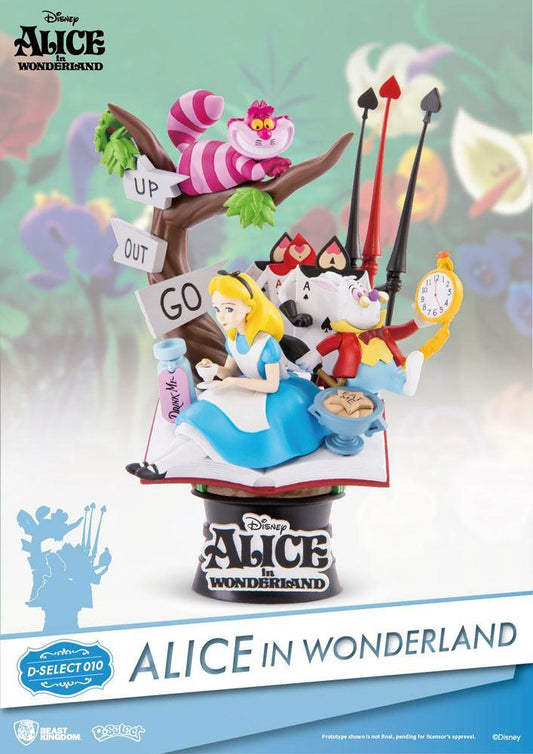 Alice im Wunderland D-Select PVC Diorama 15 cm - Smalltinytoystore
