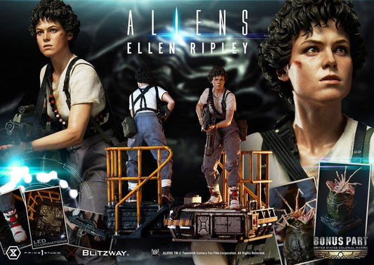 Aliens Premium Masterline Series Statue 1/4 Ellen Ripley Bonus Version 56 cm - Smalltinytoystore