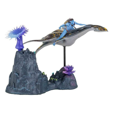 Avatar: The Way of Water Deluxe Medium Actionfiguren Neteyam & Ilu - Smalltinytoystore