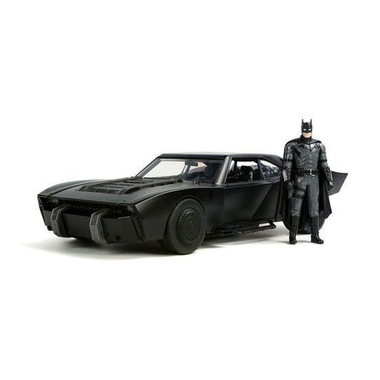 Batman 2022 Hollywood Rides Diecast Modell 1/18 2022 Batmobil mit Figur - Smalltinytoystore