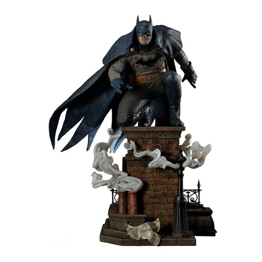 Batman Arkham Origins Statue 1/5 Gotham By Gaslight Batman Blue Version Exclusive 57 cm - Smalltinytoystore