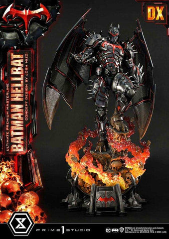 Batman Ultimate Premium Masterline Series Statue Hellbat Concept Design by Josh Nizzi Deluxe Version 76 cm - Smalltinytoystore