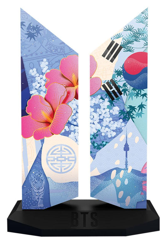 BTS Statue Premium BTS Logo: Seoul Edition 18 cm - Smalltinytoystore