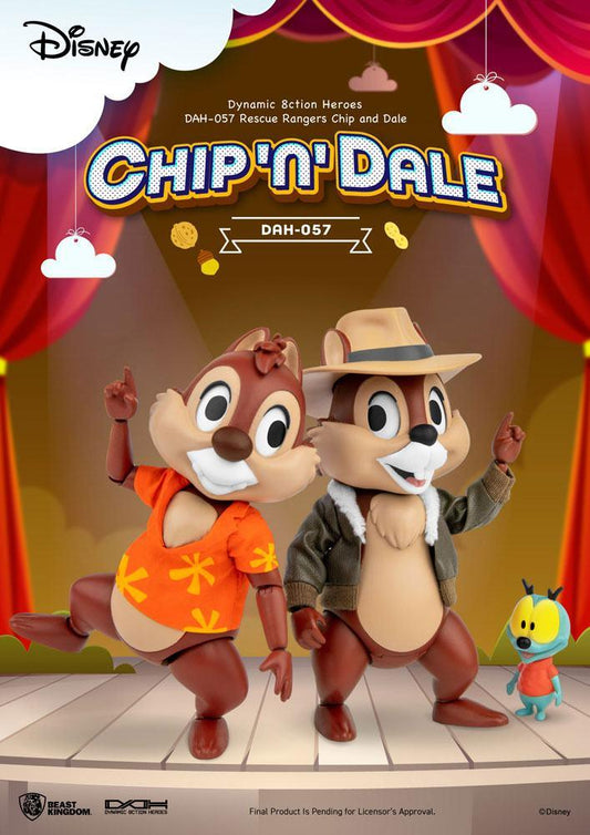 Chip und Chap - Die Ritter des Rechts Dynamic 8ction Heroes Actionfiguren 1/9 Chip & Dale 10 cm - Smalltinytoystore