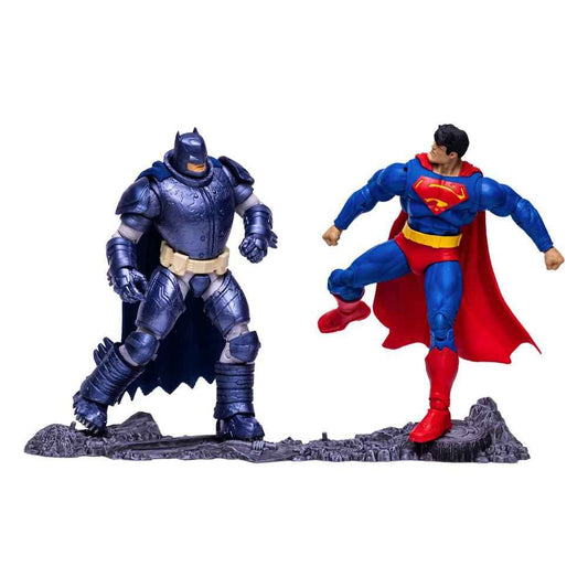DC Actionfiguren Collector Multipack Superman vs. Armored Batman 18 cm - Smalltinytoystore