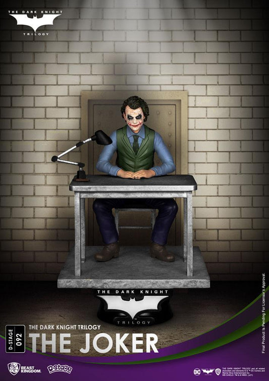DC Comics D-Stage PVC Diorama The Dark Knight Trilogy The Joker 16 cm - Smalltinytoystore
