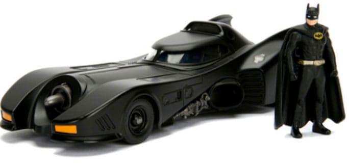 DC Comics Diecast Modell 1/24 Batman 1989 Batmobile - Smalltinytoystore