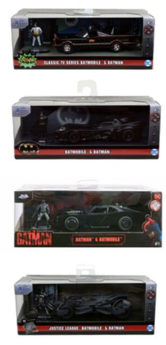 DC Comics Diecast Modelle 1/32 Batman Batmobile Sortiment (6) - Smalltinytoystore