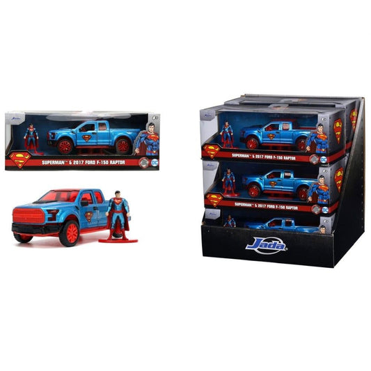 DC Comics Diecast Modelle 1/32 Superman 2017 Ford F 150 Raptor Display (6) - Smalltinytoystore
