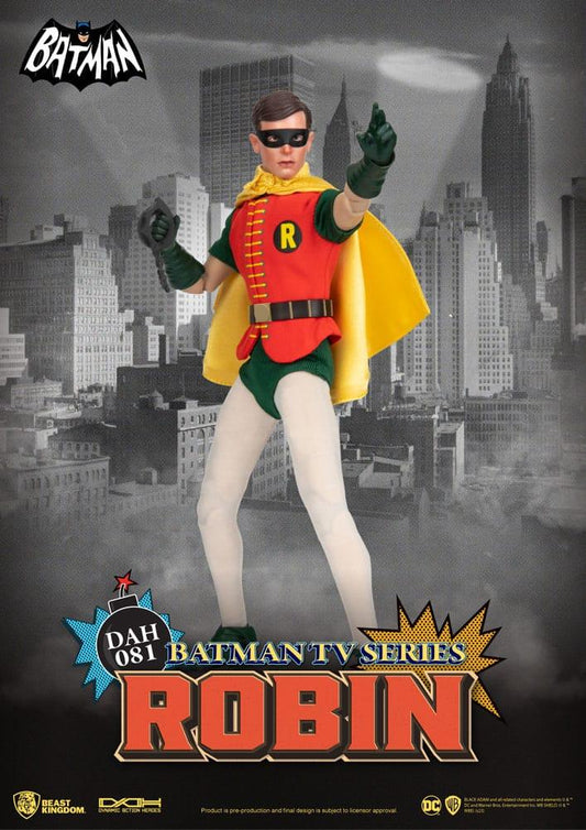 DC Comics Dynamic 8ction Heroes Actionfigur 1/9 Batman TV Series Robin 24 cm - Smalltinytoystore