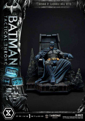 DC Comics Throne Legacy Collection Statue 1/3 Batman Tactical Throne Economy Version 46 cm - Smalltinytoystore