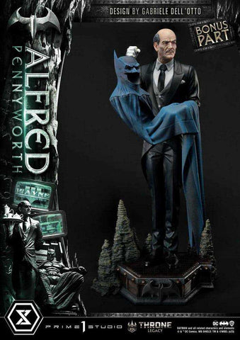 DC Comics Throne Legacy Series Statue Alfred Pennyworth (Batman Comics) Bonus Version 57 cm - Smalltinytoystore