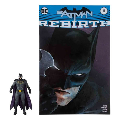 DC Direct Page Punchers Actionfigur & Comic Batman (Rebirth) 8 cm - Smalltinytoystore